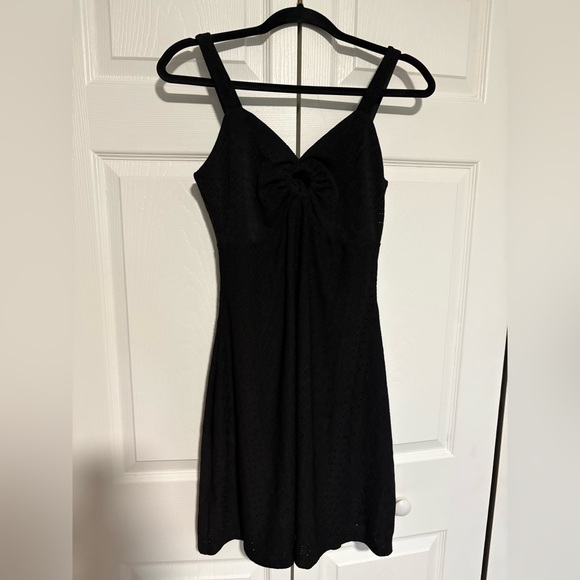BCBG Black Textured Dress - Picture 1 of 3